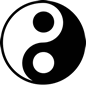 陰と陽イラスト